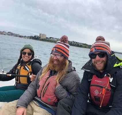 No better way to explore Casco Bay than on a J22!