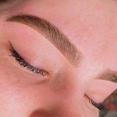 Brow wax+tint $50