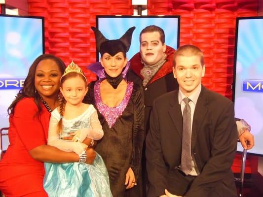 'The More Show', a morning show in Las Vegas' Fox affiliate hosted Wonder Costumes in a Halloween segment.