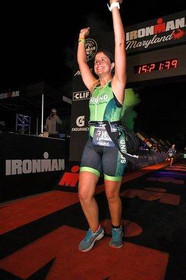 One of our athletes turned her dream into a reality by completing her first IRONMAN!