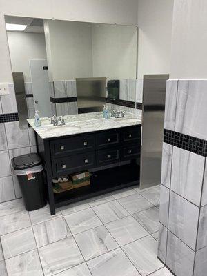 Brand new restrooms