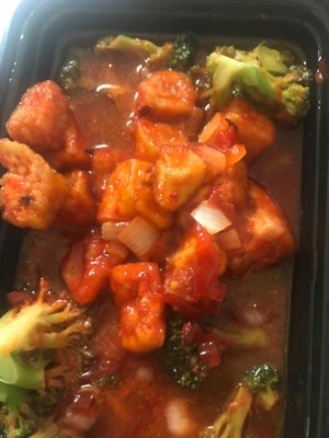 Szechuan tofu