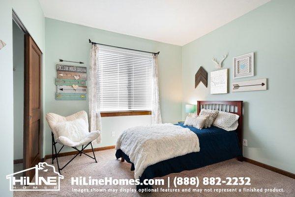 HiLine Homes of Roseburg Model Home Plan 2232 Bedroom 3.