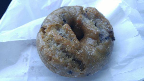 Blueberry cake doughnut.