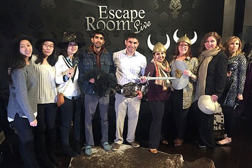 Team building at the Escape Room