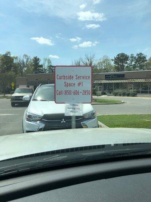 Curbside pickup life is still better than going in.