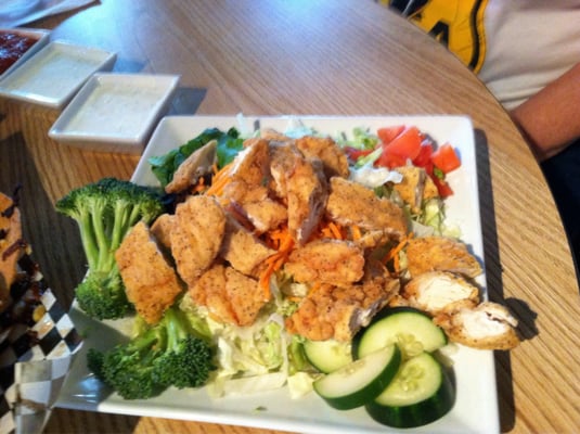 Chicken Strip Salad