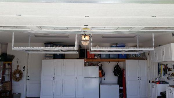 Garage overhead storage