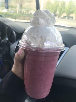 Wild berry smoothie