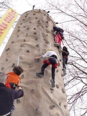 Portable Rock Climbing Wall available for rental at Upward Enterprises