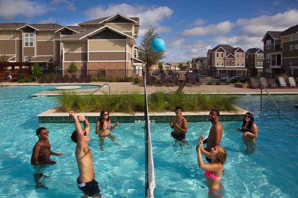 Hang out friends at the best pool in all of Denton!