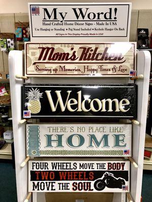 Home Decor Signs - $16.99