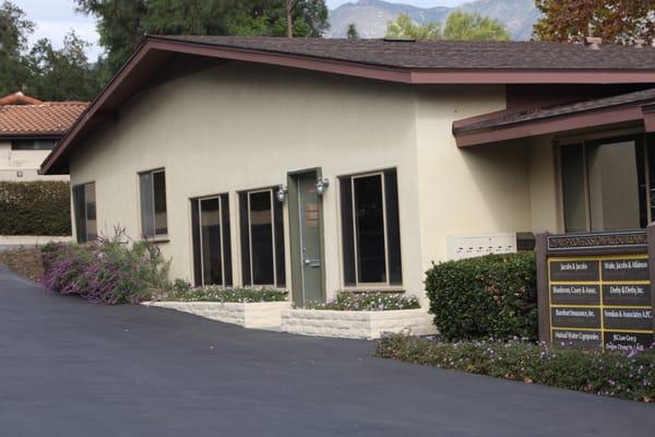 Front door of Ojai Office