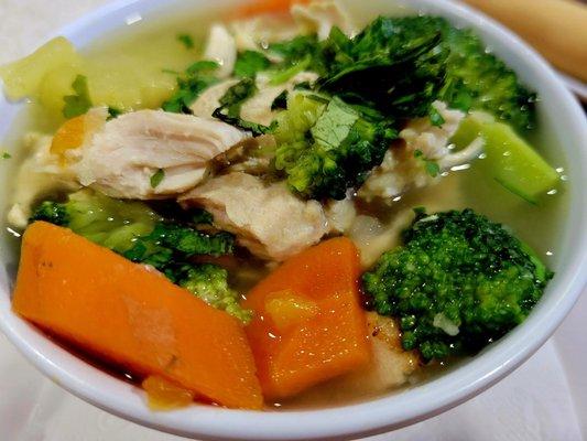 Healthy delicious Chicken Soup