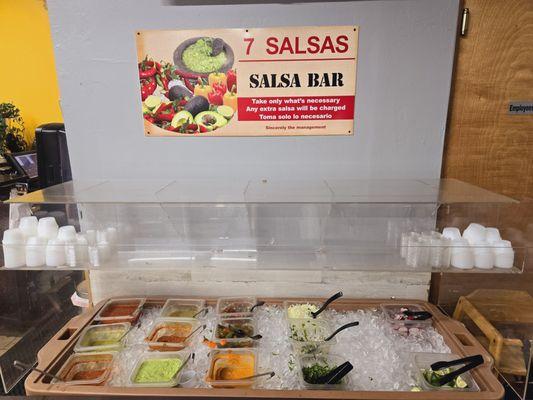 Salsa bar