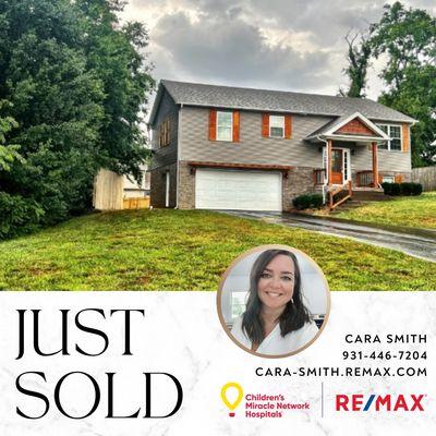 Split level home with fenced in backyard in Columbia, TN sold!