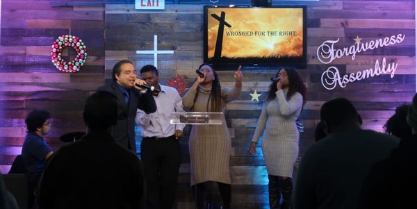 Worship Team At Forgiveness Assembly Church