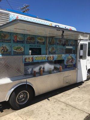 There was a different Mariscos German truck from what was there before.