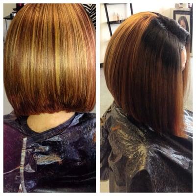 Sew-in/bob