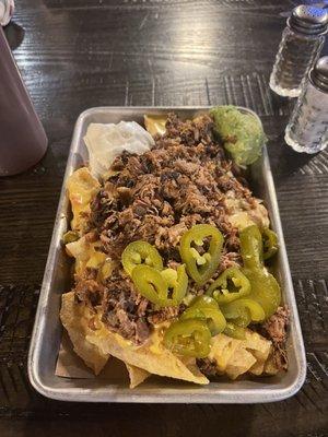 Brisket nachos