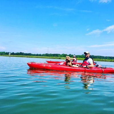 Paddling with friends makes for a great day!