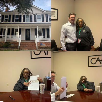 Congratulations to Ms. McNair-Mason on the purchase of her new home!