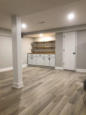 Jonesville Basement Remodel