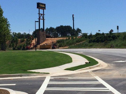 Cabela's Sign Grading Wok - Acworth, GA