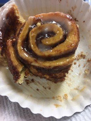 Cinnamon Rolls... Forgot to take the pic before devouring it