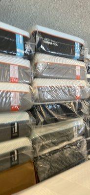 Stacks and stacks and stacks of the best mattresses at amazingly lower prices noticeably!