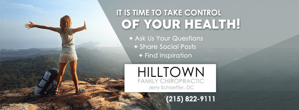 Hilltown Family Chiropractic: Jerry Schaeffer, DC in Chalfont (215) 822-9111 If you are struggling with neck or back pain please call us!