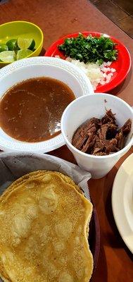 Medium plate of birria