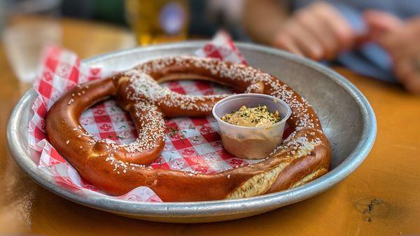 Giant Bavarian Pretzel