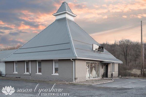 The outside of Formalities! Photo Cred: Sly Photography