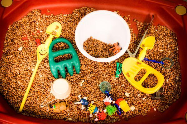 Nothing like a great sensory bin!