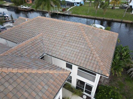 Condo assoication tile reroof.