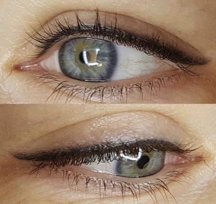 Permanent eyeliner