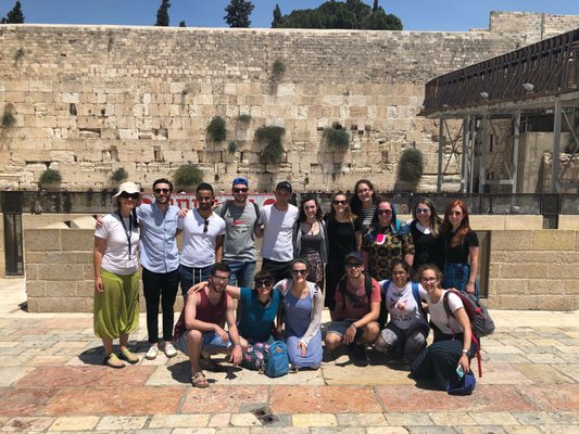 Visiting the Western Wall in Jerusalem