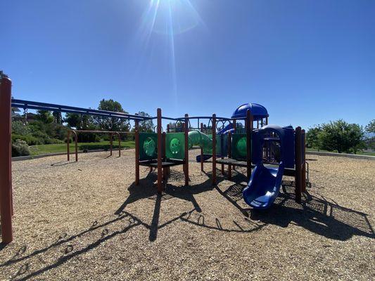 Different view of the bigger playground.