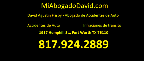 Abogados de accidente en Fort Worth, Tejas.