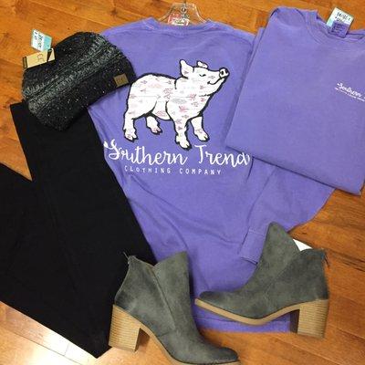 We carry super fun Southern Trend Clothing!