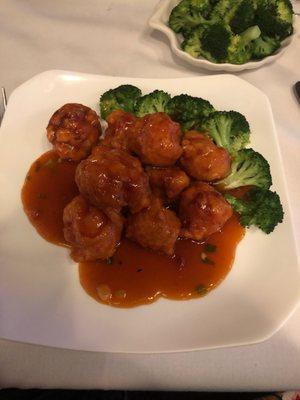 Orange chicken