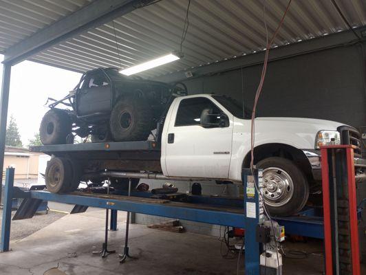 Custom exhaust work and fabrication on diesels and