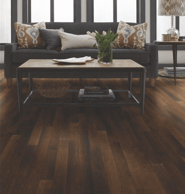 Olde Mill Maple in Hot Chocolate is a rich, warm maple engineered hardwood.