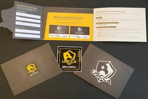 With USCCA Membership you get education, training and self-defense insurance