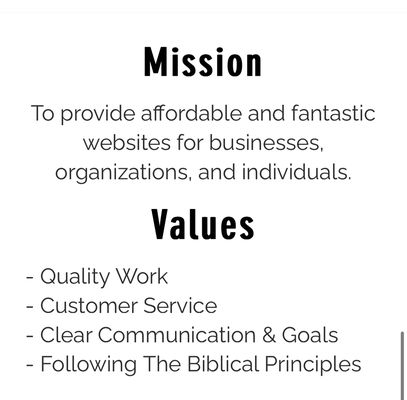 Mission & Values