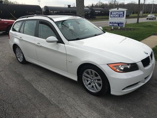 BMW with 120k miles that is truly the ultimate driving machine for only 7,995.00 at Simpson Motors