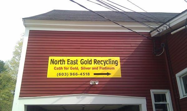 We are next to the Brookline Village Store off Main St. in Brookline, NH