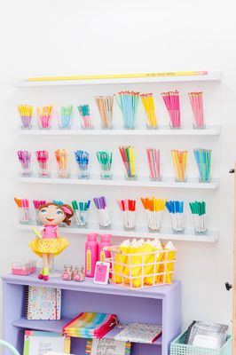 Our pen wall is a customer favorite!