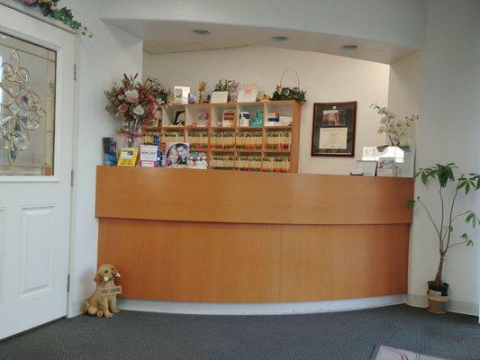 Reception area